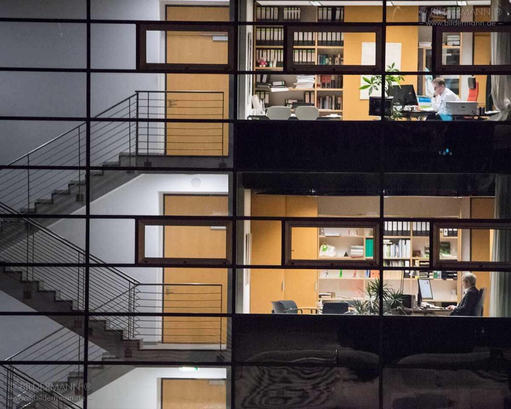 Foto: Büros im Sächsischer Landtag Dresden