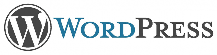 WordPress (Logo mit Schrift)