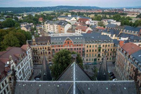 Dresden-Neustadt Blick von Lutherkirche