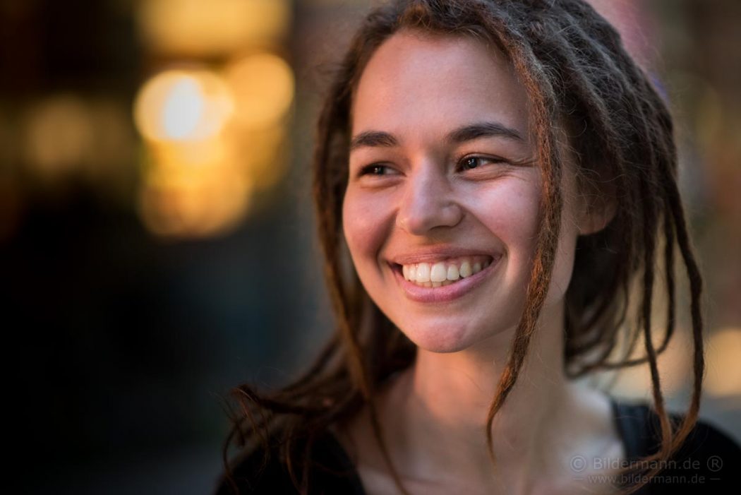 Porträt „M. A.” bei available light