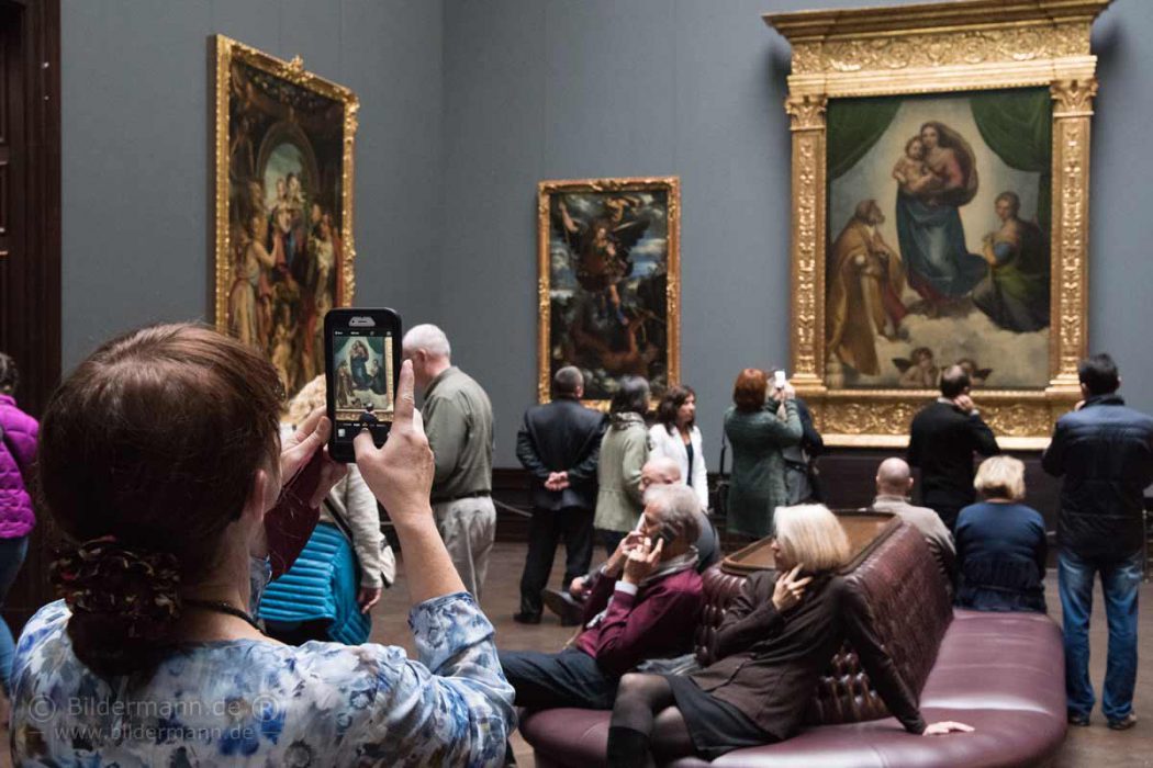 „Sixtinische Madonna” von Raffael (1512/13), Gemäldegalerie Alte Meister Dresden