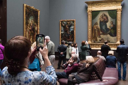 „Sixtinische Madonna” von Raffael (1512/13), Gemäldegalerie Alte Meister Dresden