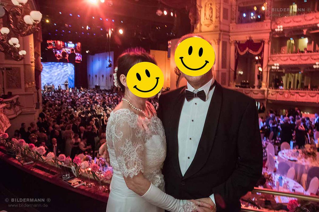 Erinnerungsfoto vom 15. SemperOpernball 2020