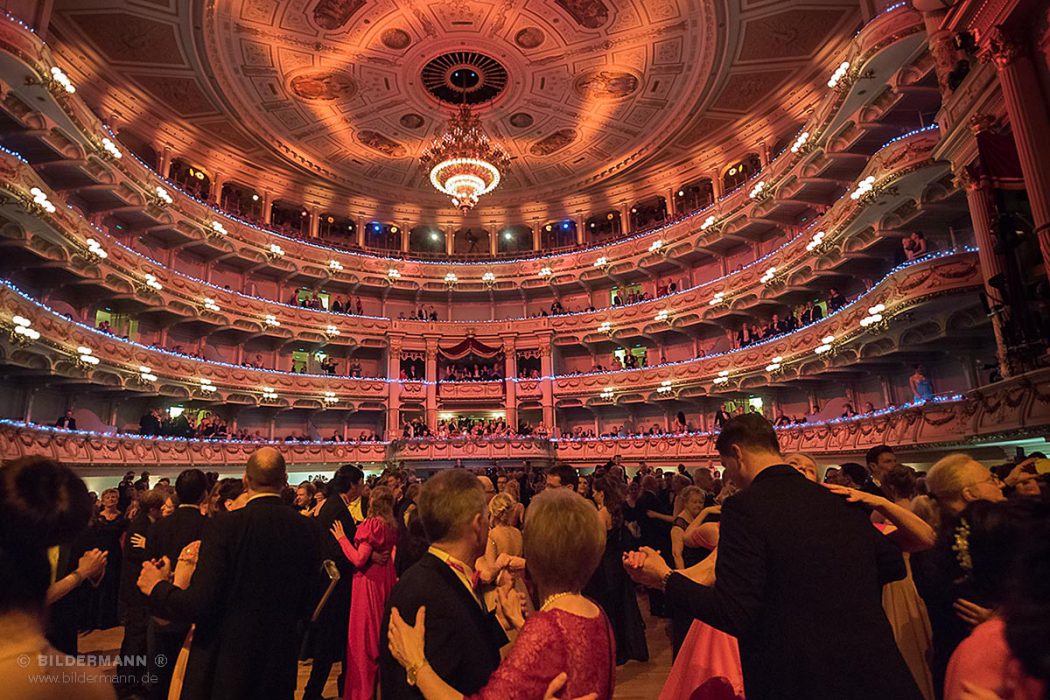 Tanz im Zuschauerraum (Ballsaal), Semperopernball 2020
